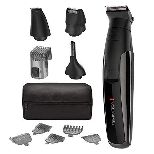 RemingtonPG6171 The Crafter - Beard Boss Style and Detail Kit, Beard Trimmer, Grooming Set, Platinum, 11 Pieces