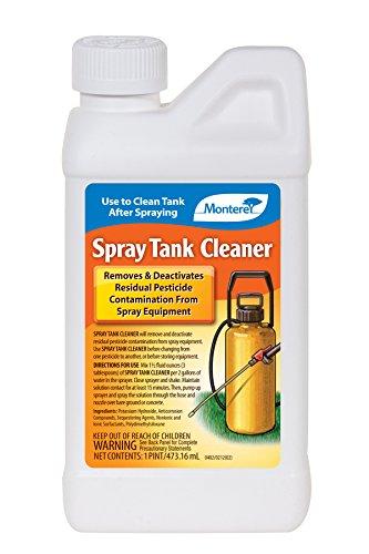 Monterey - Spray Tank Cleaner - Remove and Deactivate Residual Pesticide Contamination from Spray Equipment - Use Before Switching Pesticides, Pump Sprayer Cleaner - 1 Pint