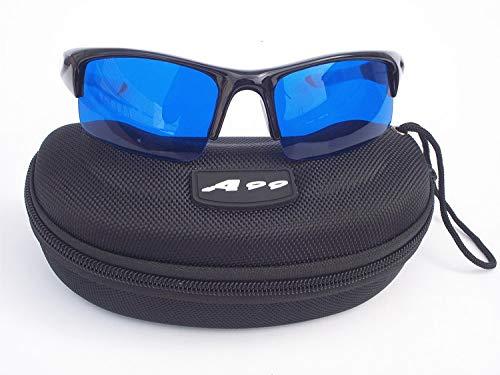 E-BW Golf Ball Finder Glasses with Moulded Case Great Gift for Golfer!