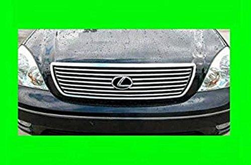 fits 2001-2006 Lexus LS430 Chrome Grill Grille KIT 2002 2003 2004 2005 01 02 03 04 05 06 LS 430