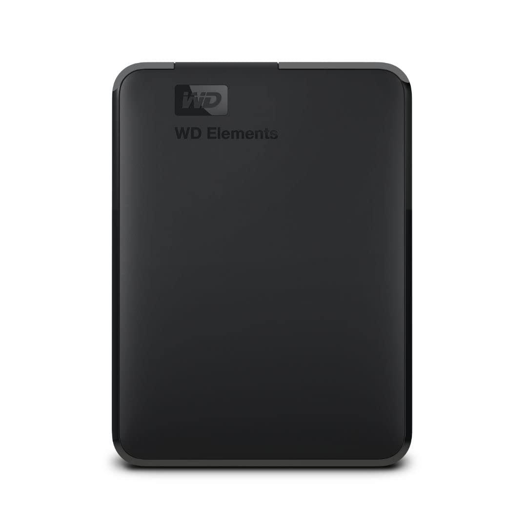 WD 2TB Elements Portable External Hard Drive USB 3.0 for PC - Black - WDBU6Y0020BBK-WESN