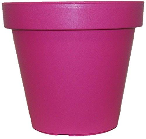 Koop Bright Colored Plant Pots Large Medium Small Planters Pink, Lime Green & Teal (60cm, Pink)