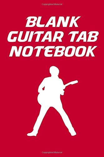 Blank Guitar Tab Notebook: 6x9 soft cover guitar tablature book with blank guitar tab paper