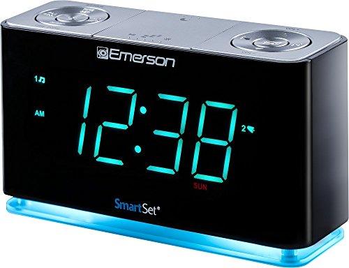 SmartSet Alarm Clock Black Slv