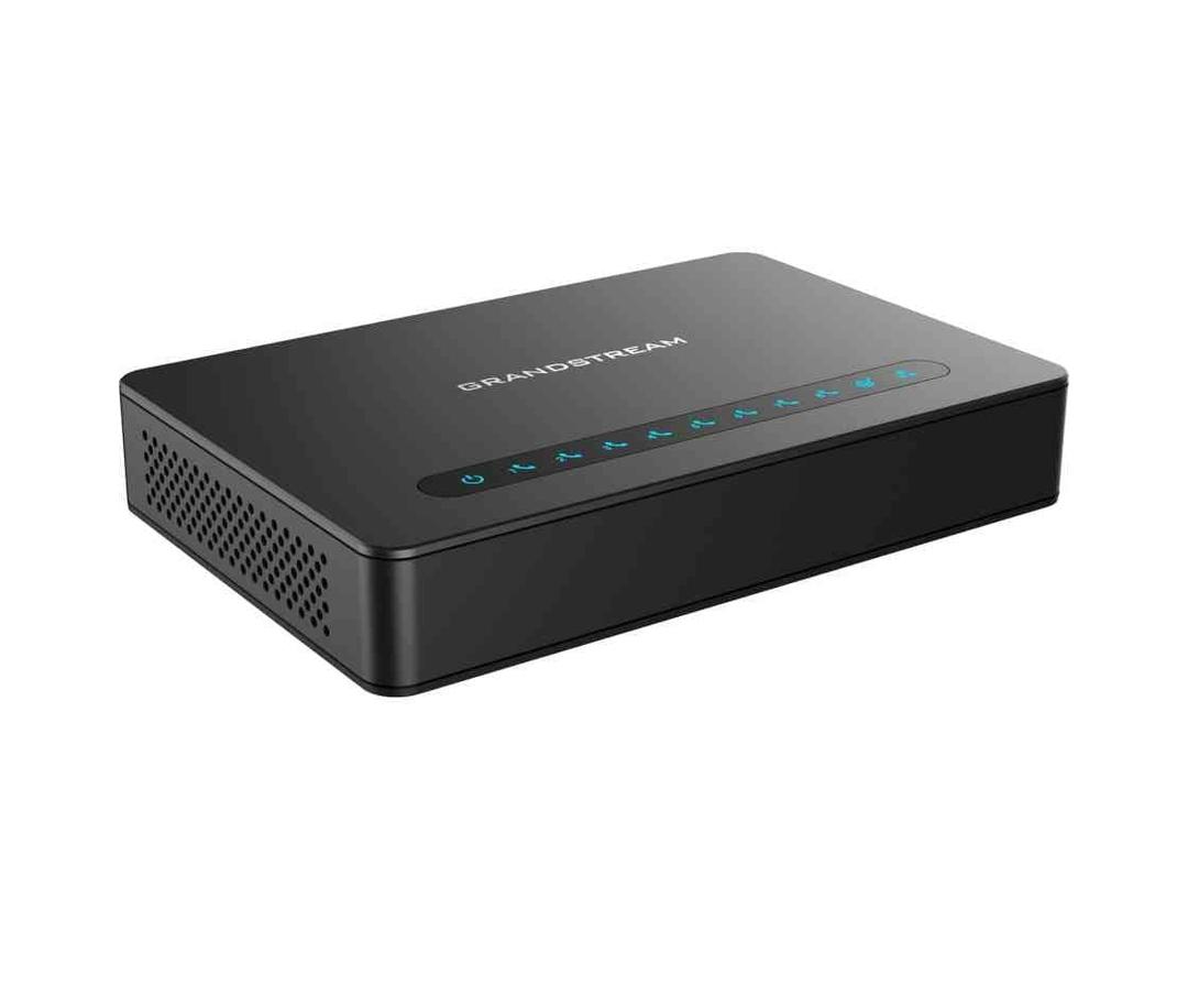 Grandstream Powerful 8-Port FXS Gateway with Gigabit NAT Router (HT818)