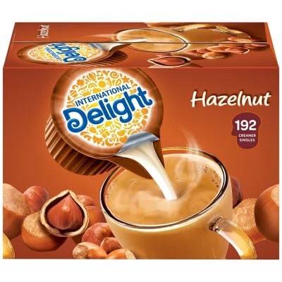 Deligh Hazelnut Coffee Creamer Singles (192 ct.)