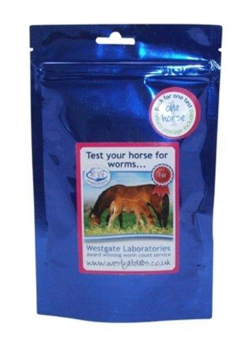 Westgate Laboratories - Faecal Egg Worm Count Kit x One Horse