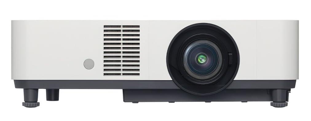 SonyPro VPL-PHZ51 3LCD Laser Projector; 4K 60P Input Support; 5800 Lumen; Converts 4K Input Signals to WUXGA Resolution; Auto Power On; Manual Focus; 16W Speaker; 1.6x Manual Zoom