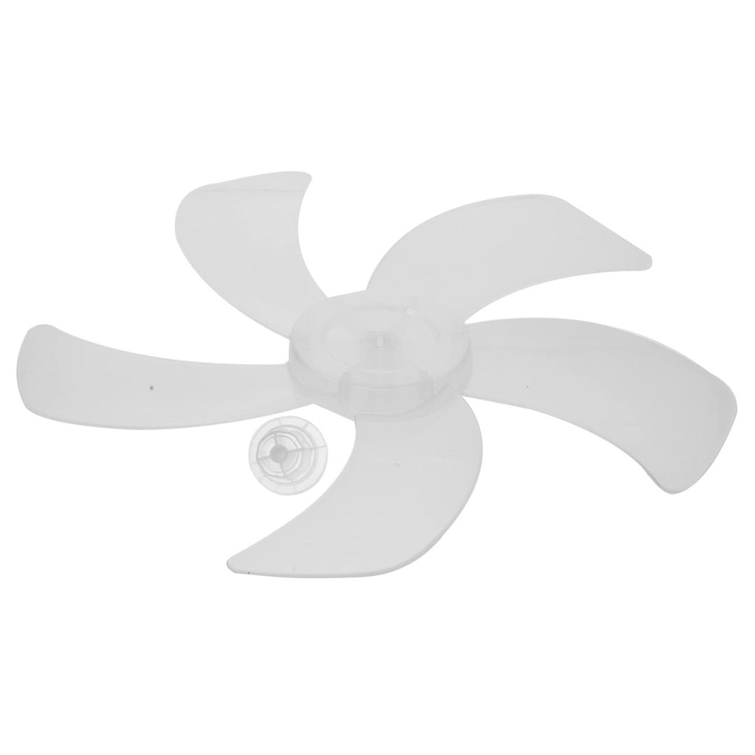 ORFOFE Floor Fan Blade Household Fans Refrigerator Fan White Accessories Replacement Round Bore Fan Blades Fan Blade Replacement Leaves Fan Repair Parts Table Fan Accessory Fan Supply