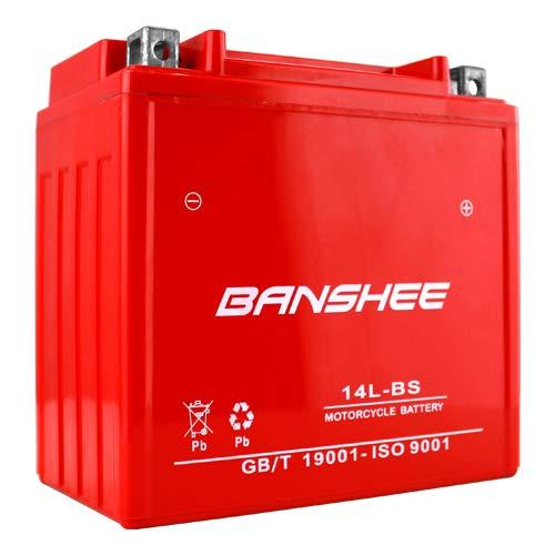 BansheeReplaces YTX14L-BS Motorcycle Battery for HARLEY-DAVIDSON XL XLH Sportster 1200CC 04-'19