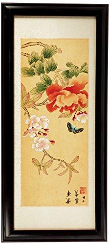 Oriental Furniture Butterflies Watercolor