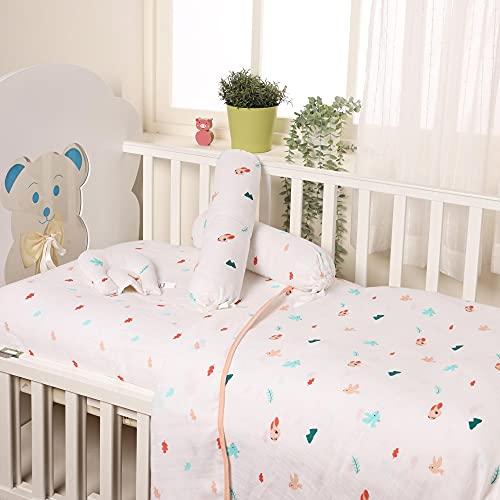 Kicks & Crawl Cute Bunnies Organic Bedding Set