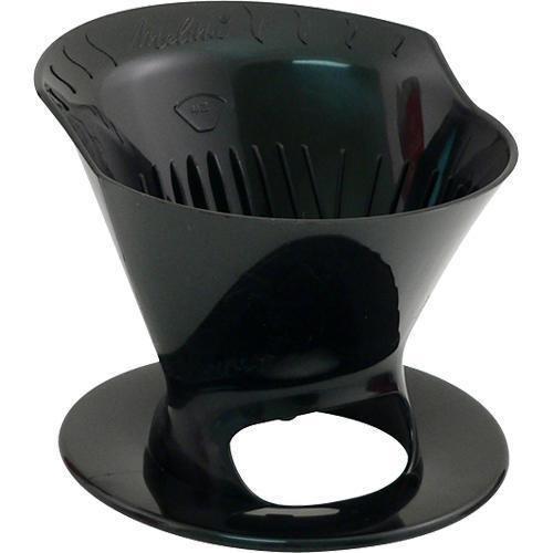 Melitta64007 1 Cup Black Pour-Over Coffee Brew Cone