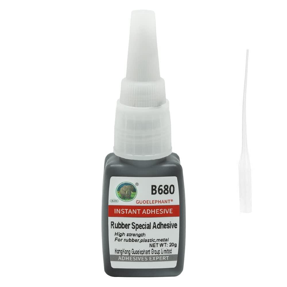 Rubber glue 20g,rubber adhesive,for bonding between rubber and rubber,rubber and other material.Instant super glue for rubber,tire,DIY craft,rubber Edge,rubber tube,etc.