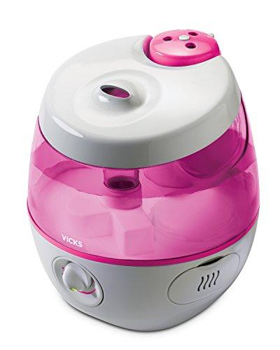 Vicks Sweet Dreams Cool Mist Humidifier, Pink