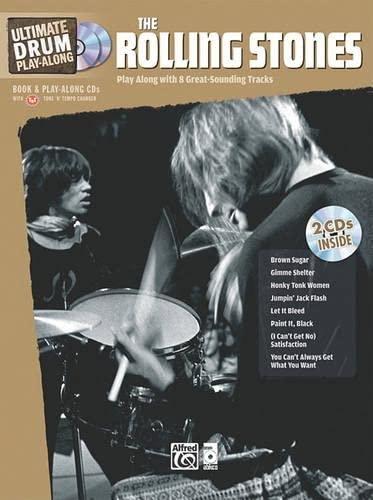 Ultimate Drum Play-Along Rolling Stones: Play Along with 8 Great-Sounding Tracks (Authentic Drum), Book & Online Audio/Software (Ultimate Play-Along)