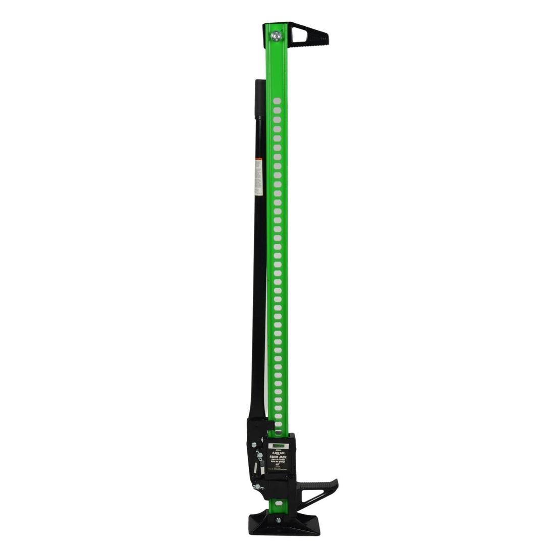 48-Inch Farm Jack - Heavy Duty Offroad with 3 Ton (6,000 Lbs) Capacity and Ratcheting Design - High Lift Jacks for Tractor Truck Jeep SUV Off-Road UTV and ATV,AR5048, Green