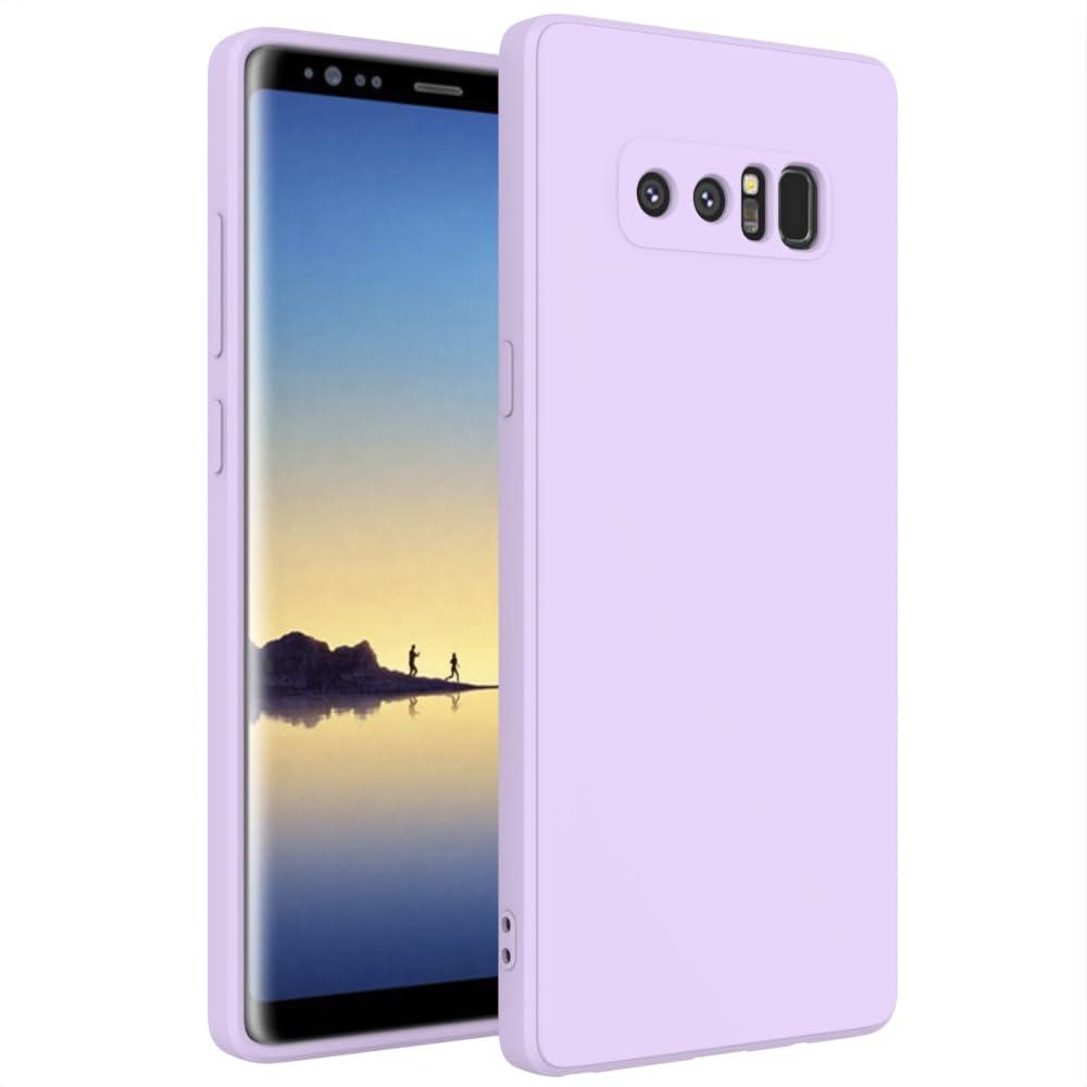 for Samsung Galaxy Note 8 Case Purple, Scratch Resistant with Soft Touch, Slim Thin Phone Cover for Samsung Galaxy Note 8