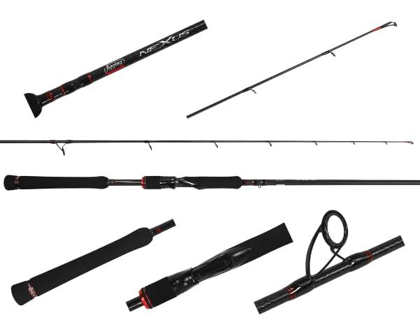 Nexus 2.0 JW-NEX761S-MH 7'6" 20-50lb 2-6oz Medium Heavy Spinning Rod