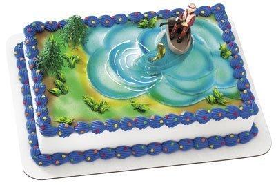 DecoPacFisherman in Boat Set Cake Topper/Cake Decorations