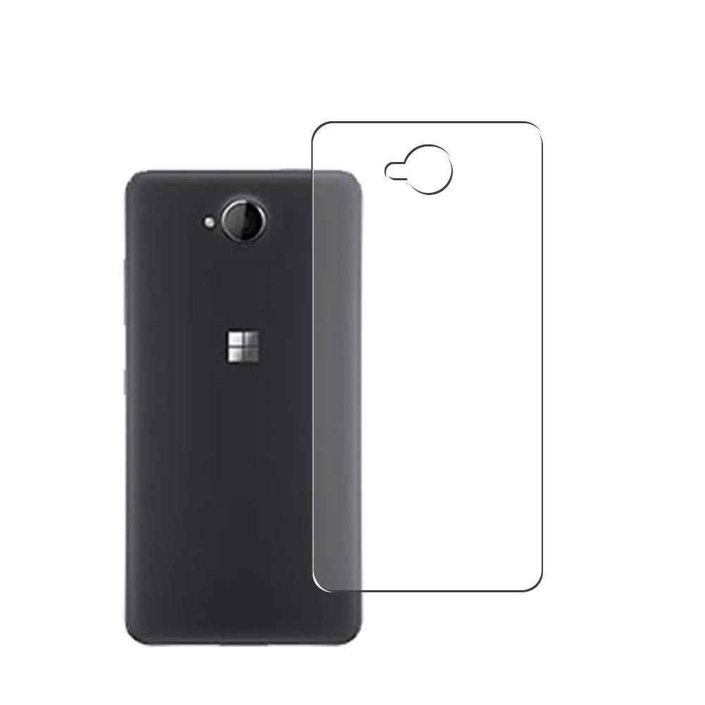 Puccy 2 Pack Back Screen Protector Film, compatible with Microsoft Lumia 650 TPU Guard Cover （ Not Tempered Glass/Not Front Screen Protectors）