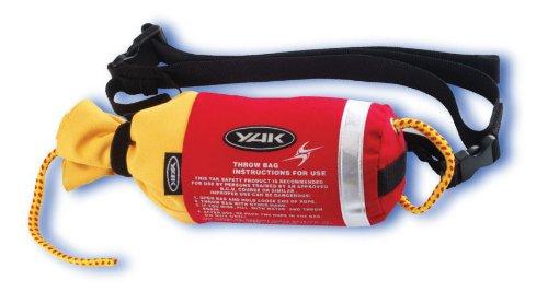 YAK 15M Kayak Throw line. Floating nylon line. Rip Stop Nylon ThowLine bag. Kayak and white water rafting safety recovery rope.