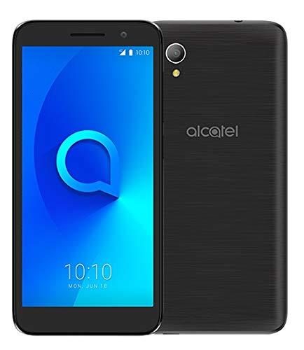 Alcatel1 Unlocked Phone 4G LTE 5" Display 16GB Dual Camera ATT, Tmobile, Metro, Straight Talk - Black