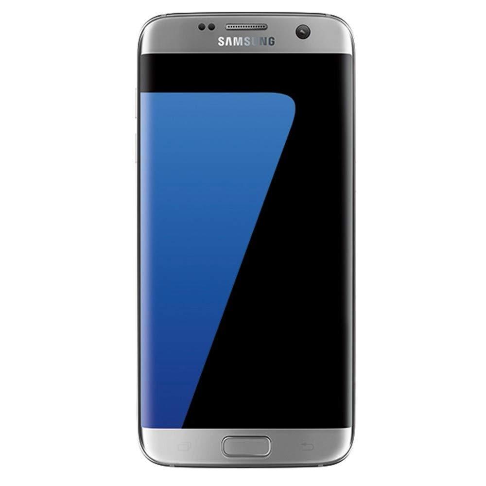 Samsung Galaxy S7 Edge (32GB, 4GB RAM) 5.5" QHD Display, (GSM + Verizon) Factory Unlocked 4G LTE Smartphone - SM-G935V (US Warranty) Silver (Renewed)