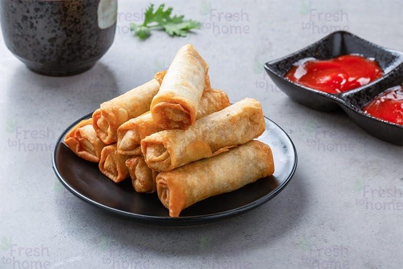 FRESHTOHOMEChicken Spring Roll | pack of 8 | 250g | UAE