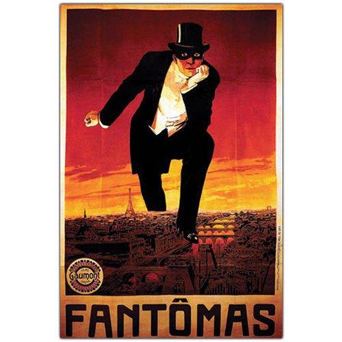 Fantomas, 14x19-Inch Canvas Wall Art