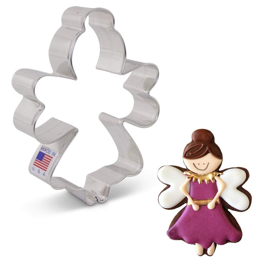 Sugar Plum/Tooth Fairy Cookie Cutter, 4.5" Made in USA by Ann Clark