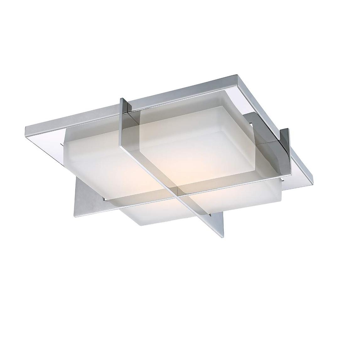 Modern Forms FM-4716-SS Transitional LED Flush Mount from Razor Collection in Pwt, Nckl, B/S, Slvr. Finish, 15.75 inches, 15.8 Inches, Brushed Nickel