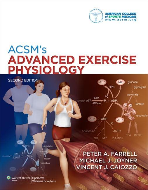 Acsm's Advanced Exercise Physiology 2nd Edition