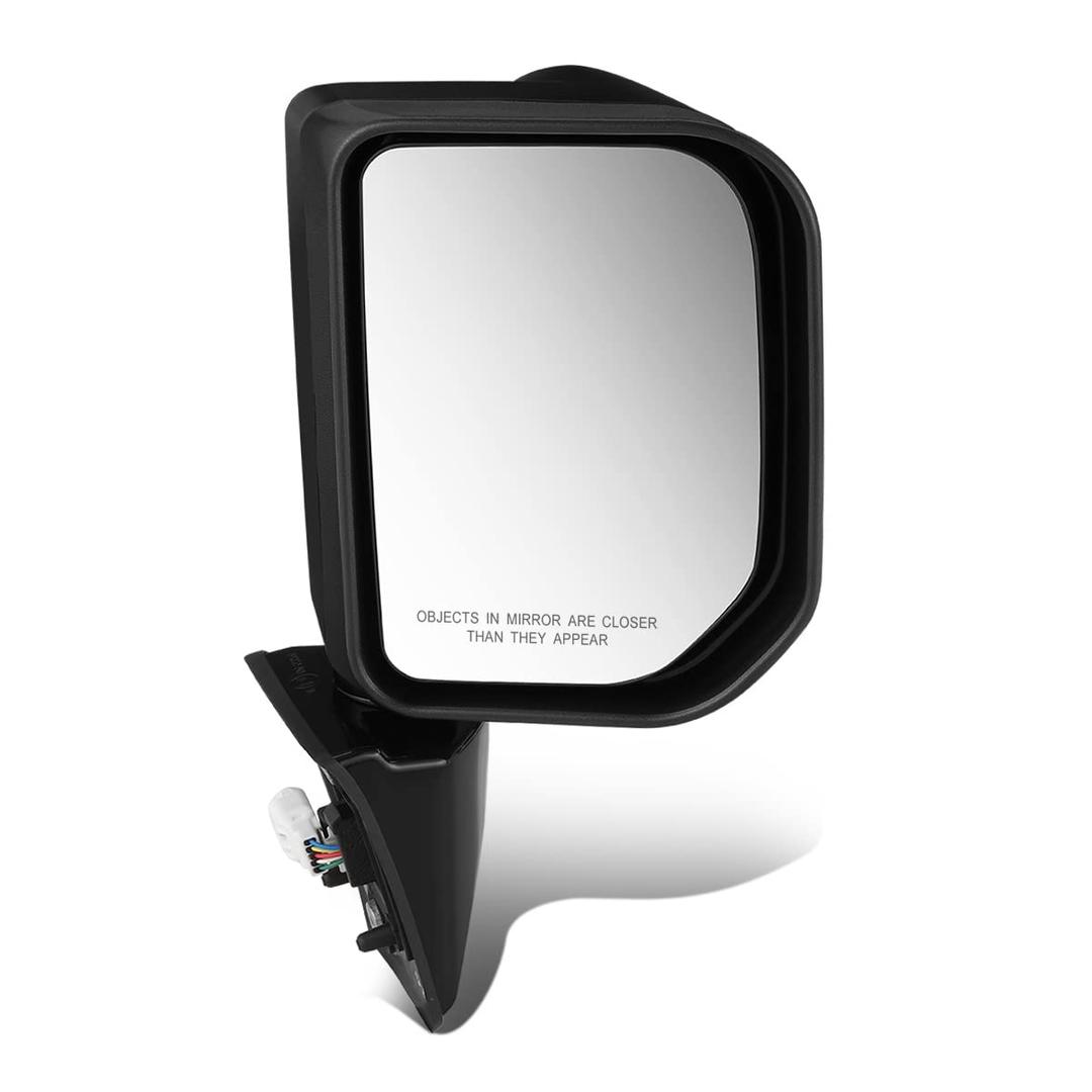 DNA Motoring OEM-MR-TO1321289 Passenger Side Power Adjustment Folding Non-Heated Rear View Mirror w/Turn Signal Compatible with 2007-2014 FJ Cruiser