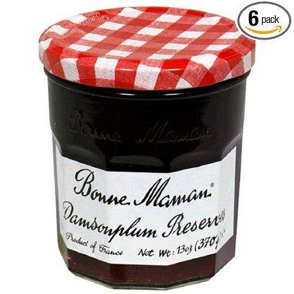 BONNE MAMAN PRESERVE DAMSON PLUM, 13 OZ