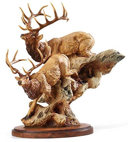 Wild WingsBack Country - Elk Sculpture by Danny Edwards