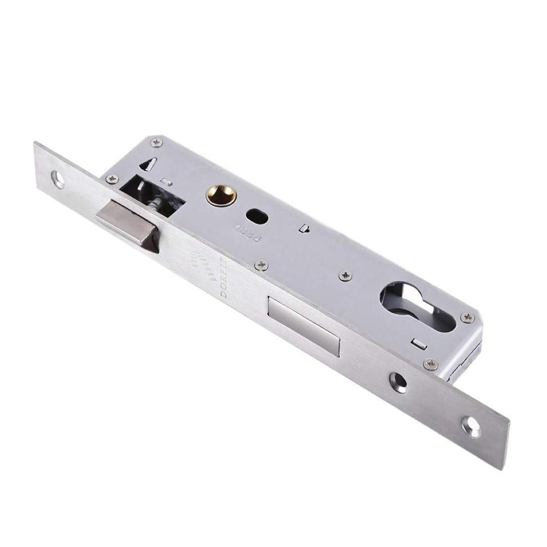 Dorfit Bathroom Mortise Latch Lock with Deadbolt Stainless Steel 25 mm - DTML005