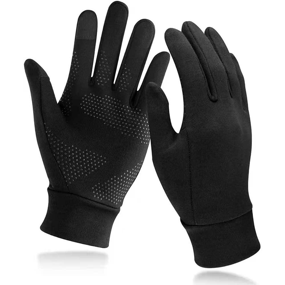 ArabestRunning Gloves - Lightweight Sports Gloves, Winter Warm Gloves for Man and Woman, Touch Screen Non-Slip Gloves for Driving, Cycling, Hiking, Skating