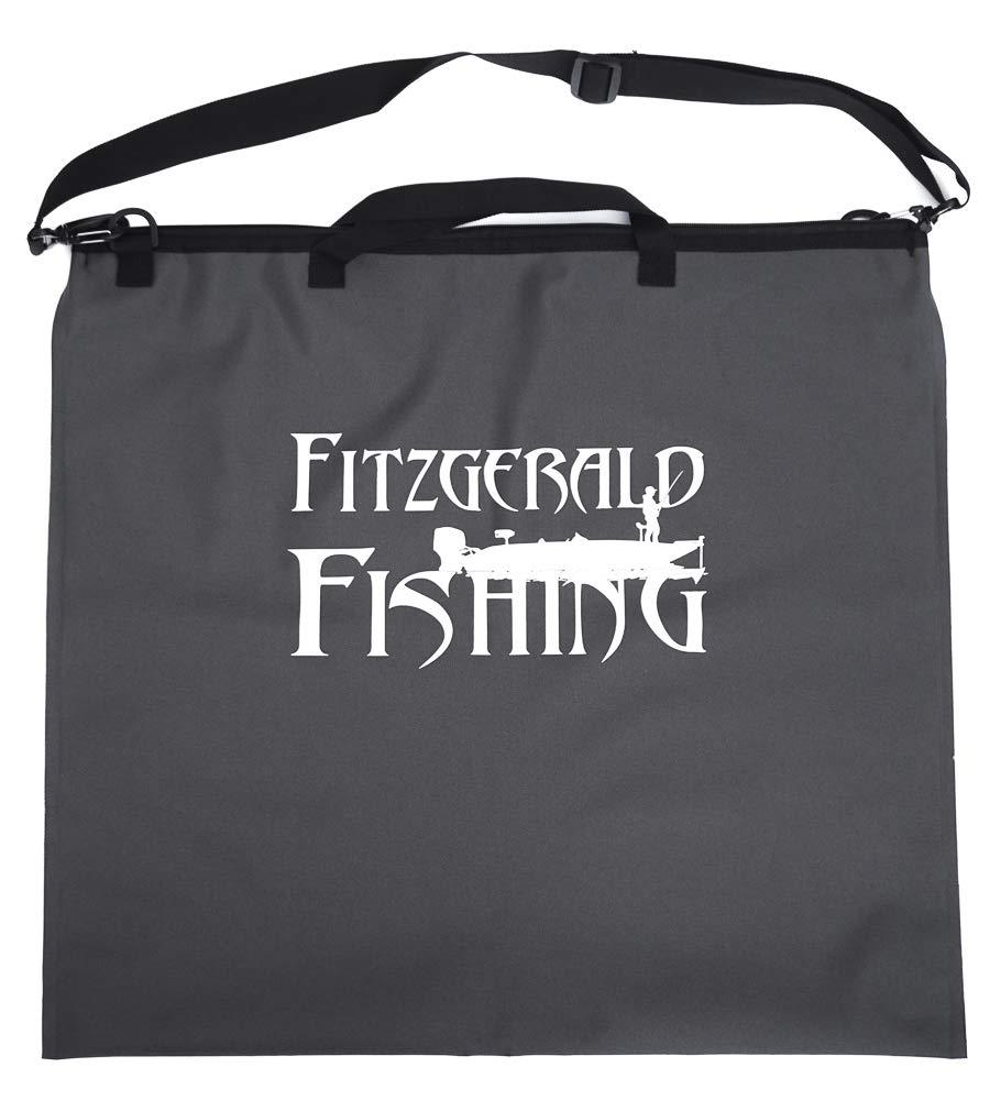 Fitzgerald Fishing Tournament Weigh in Fish Bag - Heavy Duty Fish Bags That Transport Fish Safely, are Leak and Rip Resistant, Include Zipper Closure