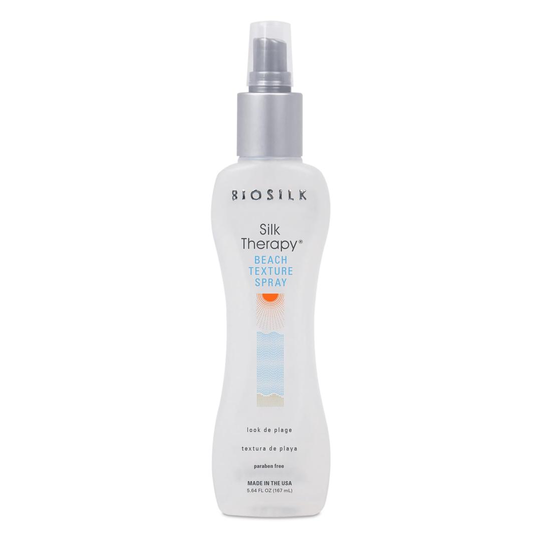 BioSilk Beach Texture, Styling Salt Spray for Natural Waves & Texture, Sulfate, Paraben, & Cruelty-Free, 5.64 oz