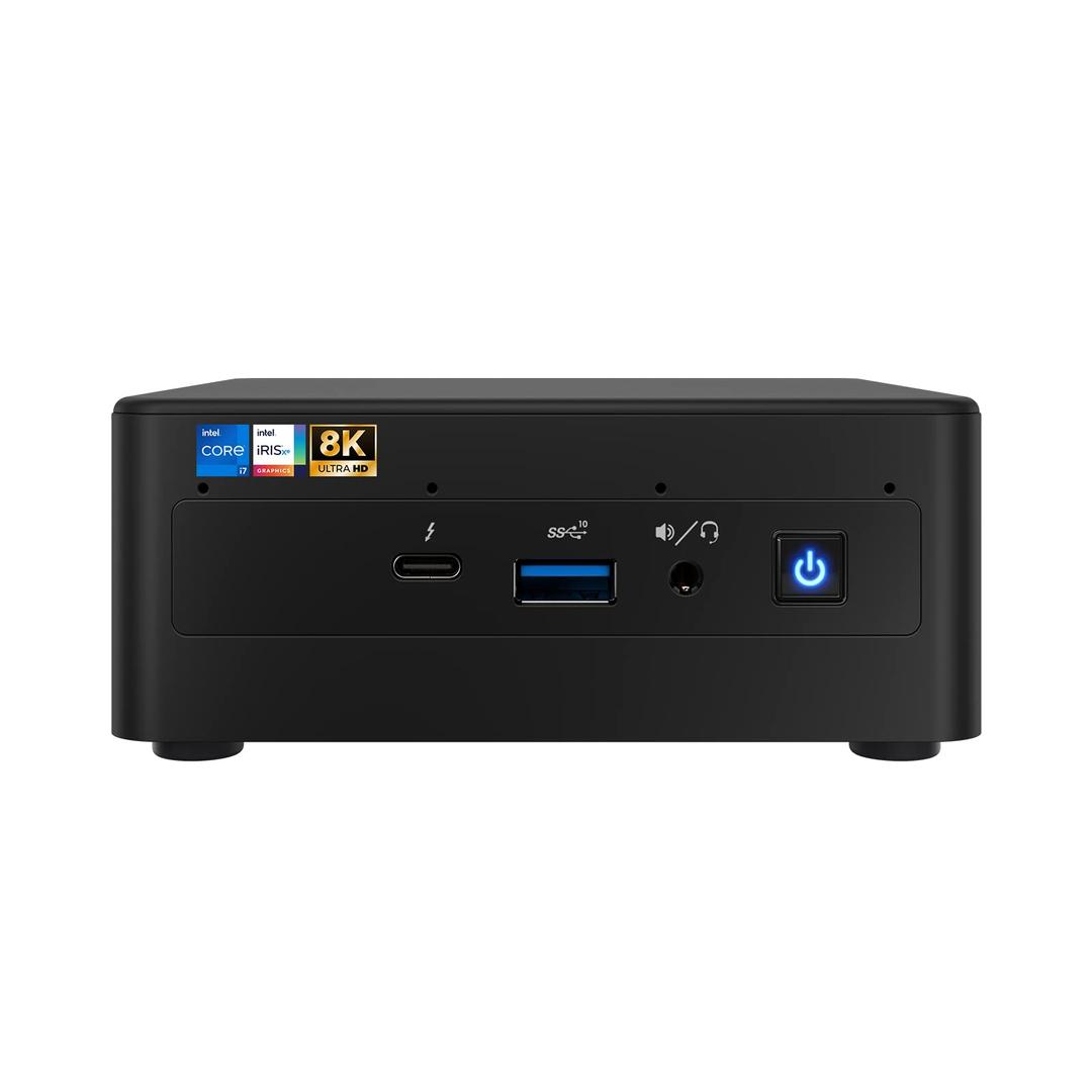 Intel NUC 11 NUC11PAHi7 Home&Business Desktop Mainsteam Kit, Barebone, Intel Core i7-1165G7 4-Core, 2.8 GHz–4.7 GHz Turbo, 28W Intel Iris Xe Graphics, with US AC Cord. Add't Components Needed.