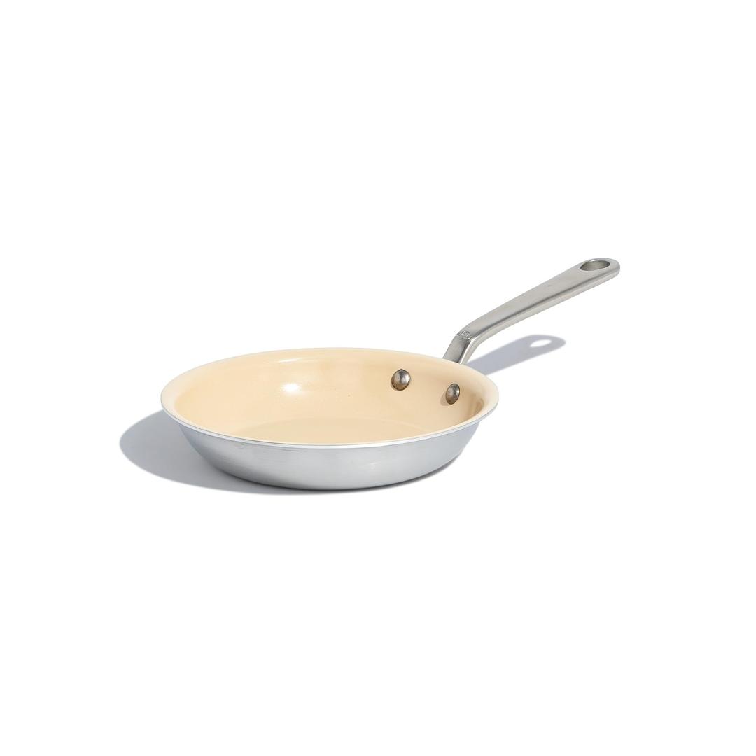 Made In Cookware - 8" Nonstick Ceramic Frying Pan - 5 Ply Stainless Clad - Professional Cookware - Crafted in USA - Induction Compatible