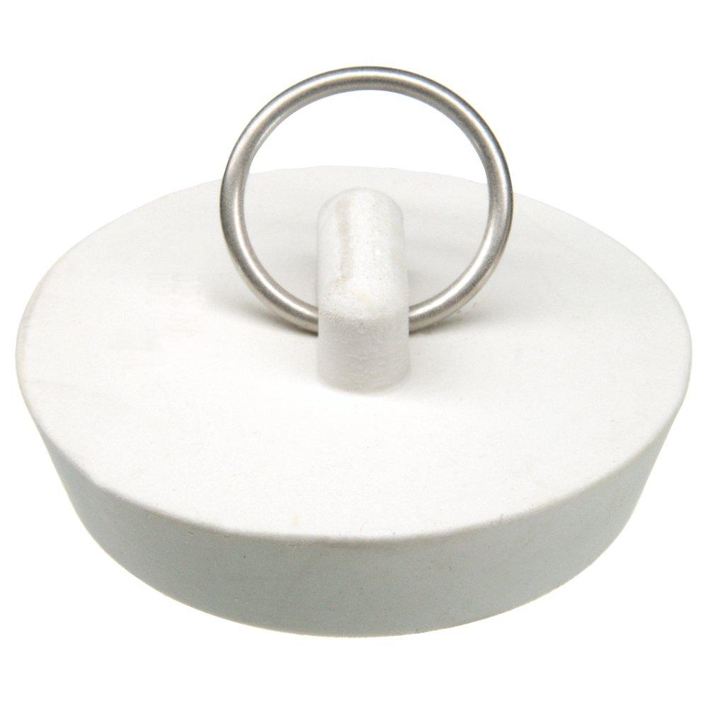 Danco 1-3/4-Inch White Rubber Drain Stopper, Model 88272