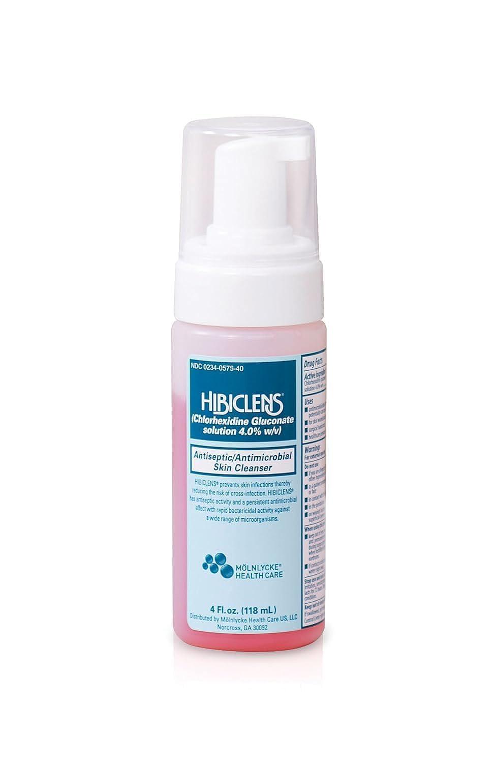 HibiclensAntiseptic Antimicrobial Skin Cleanser 4oz Foam Pump