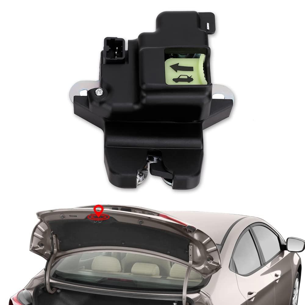 81230-3X010 Trunk Latch Lock Actuator for Hyundai Elantra 2.0 1.8L 2011 2012 2013 2014 2015 2016 Replace Hyundai 812303X010 Tailgate Tail Gate Latch Lock Actuator Motor Rear Door Hatch Lock Assembly