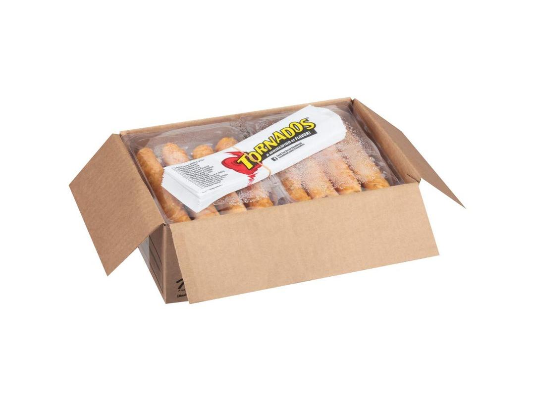 Ruiz El Monterey Sausage, Egg and Cheese Breakfast Tornado, 3 Ounce - 24 per case.