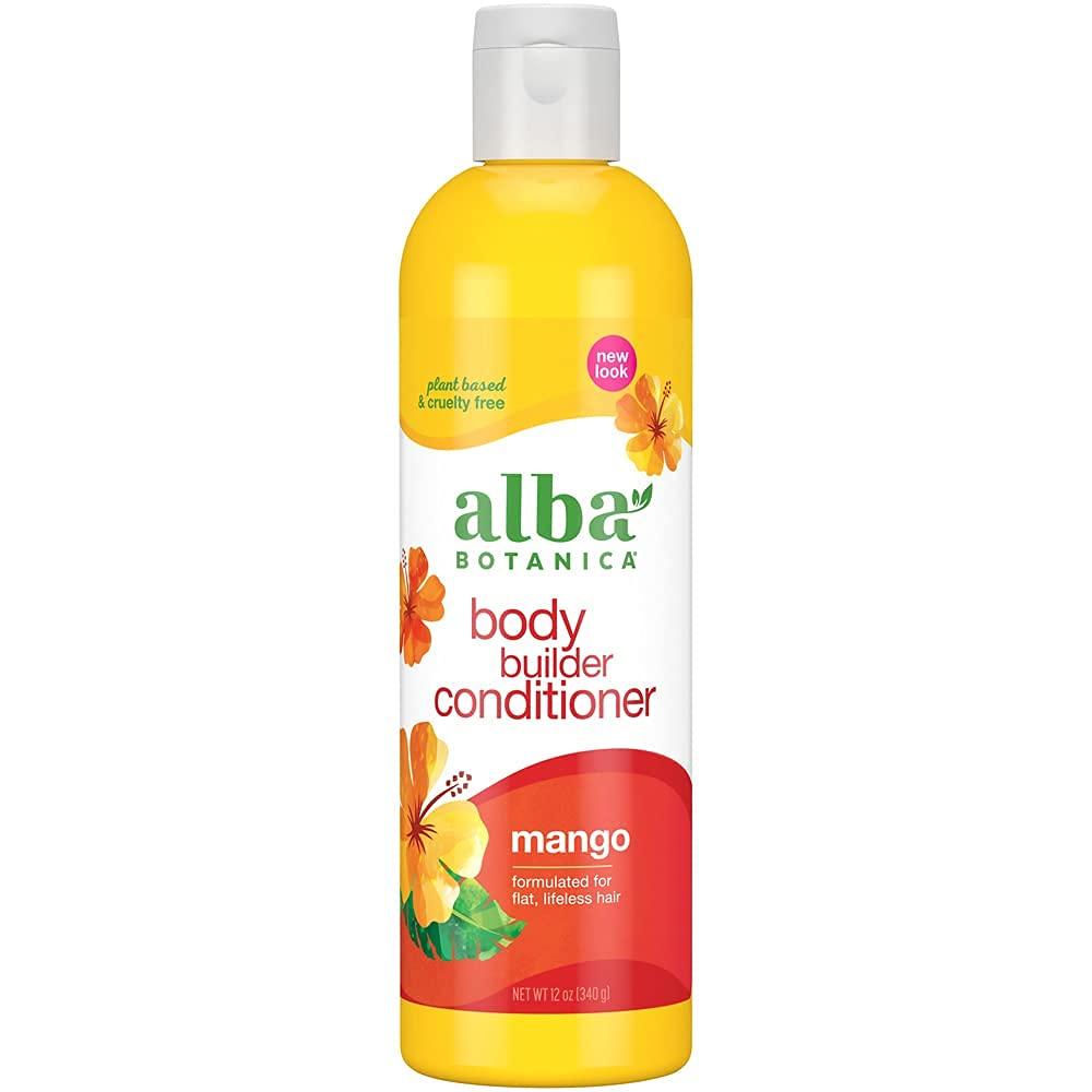 Alba BotanicaBody Builder Conditioner, Mango, 12 Oz