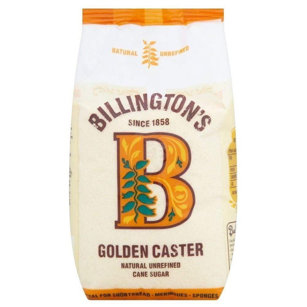 Billington'sNatural Golden Caster Unrefined Cane Sugar (1Kg)