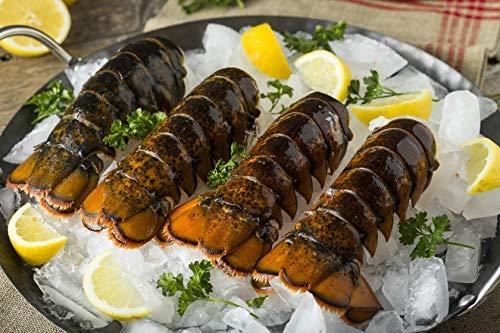 (10 Pack) Fresh Frozen Maine Lobster Tails 5-6 oz | Fresh and Fast Delivery | From the #1 Lobster Food Delivery Company