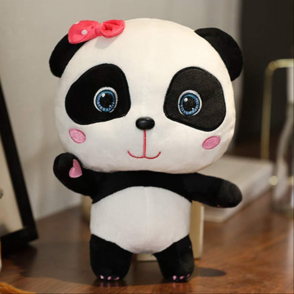 22/30/50cm BabyBus Cute Panda Plush Toys Hobbies Cartoon Animal Stuffed Toy Dolls for Children Boys Baby Birthday Pink About 22cm